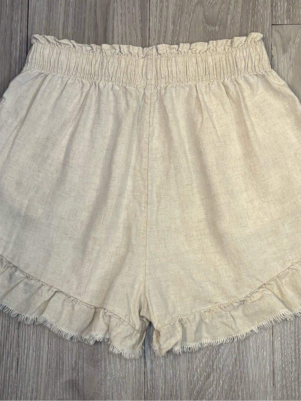 Aerie Pull-On Ruffle Trim Shorts - Picture 1 of 2